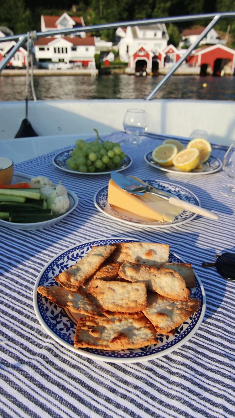 Hjemmelagde salte kjeks