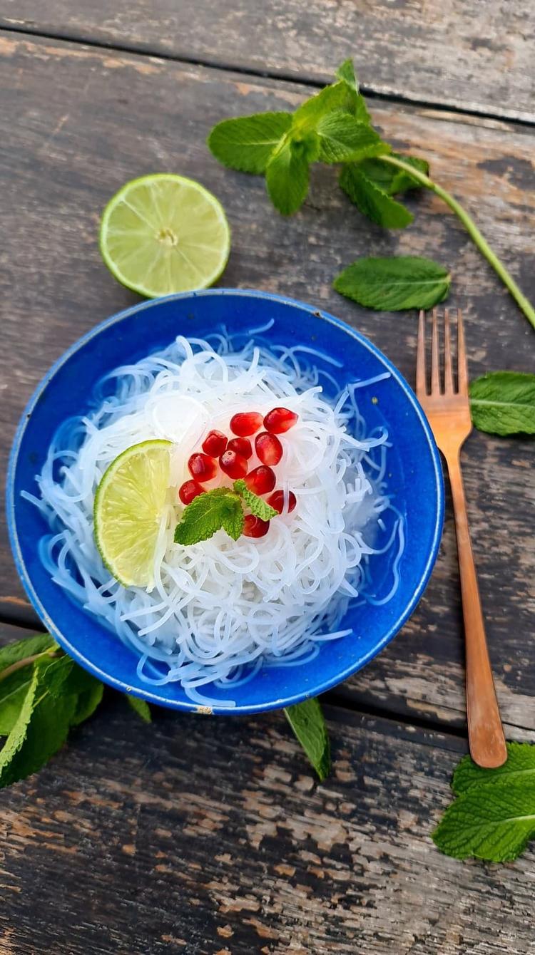 Faloodeh - an Iranian delicacy