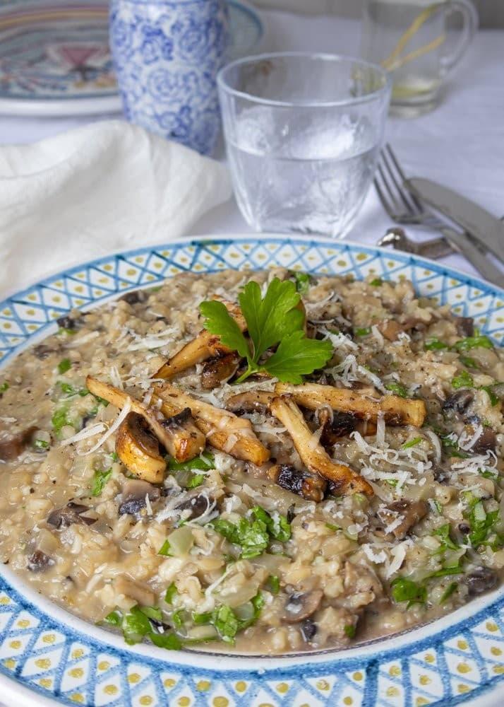 Mushroom Risotto