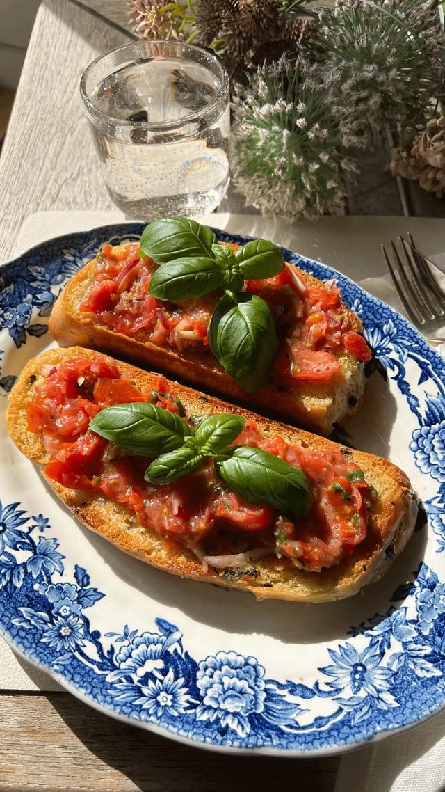 Vegansk Bruschetta