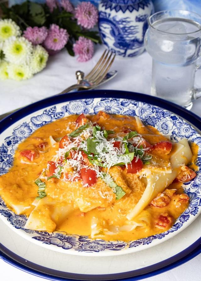 Leftover Tomato Soup Pasta 