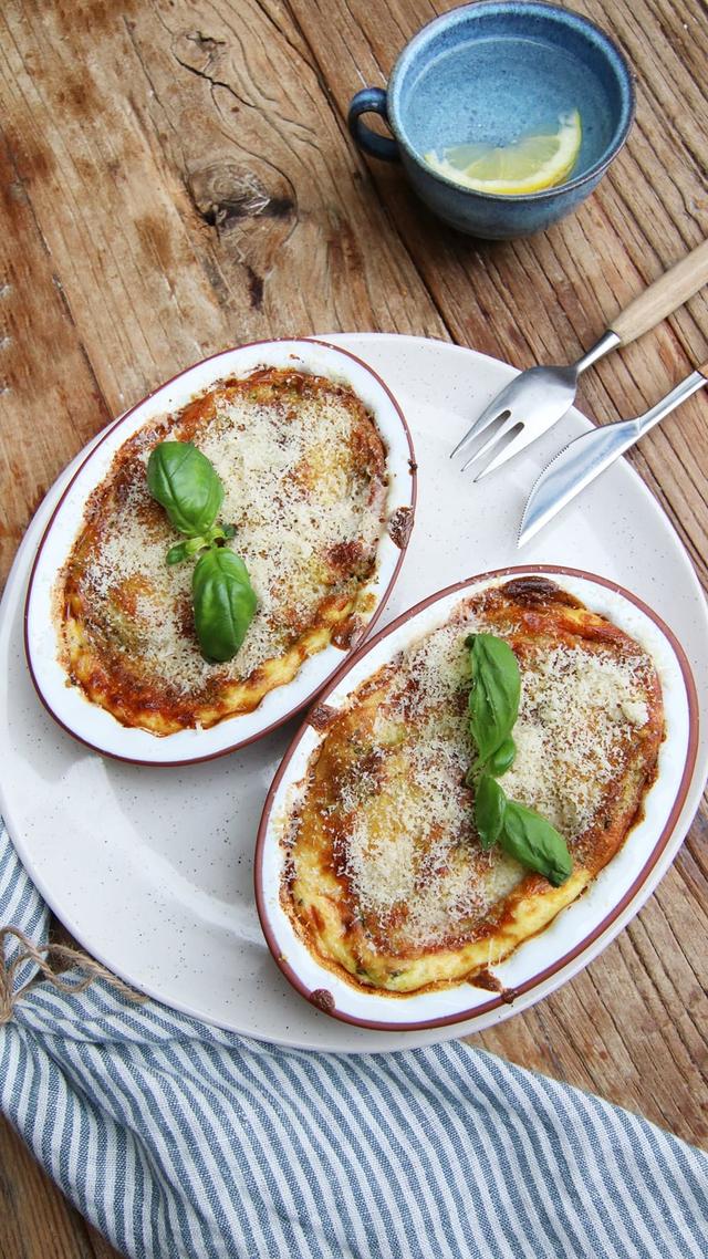 White Lasagne with Pesto