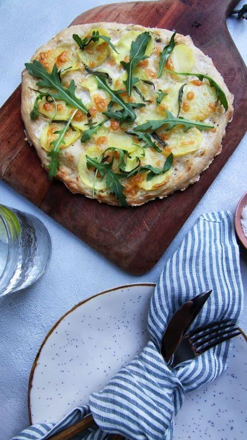 Danish Potato Pizza