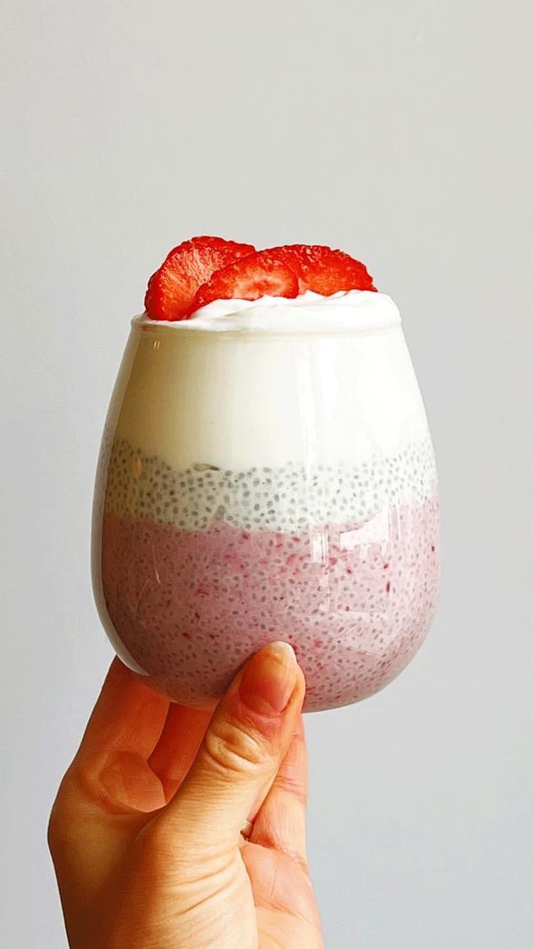 Strawberry Chia Pudding