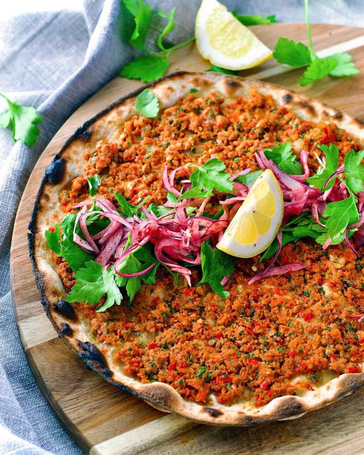 Tyrkisk Lahmacun