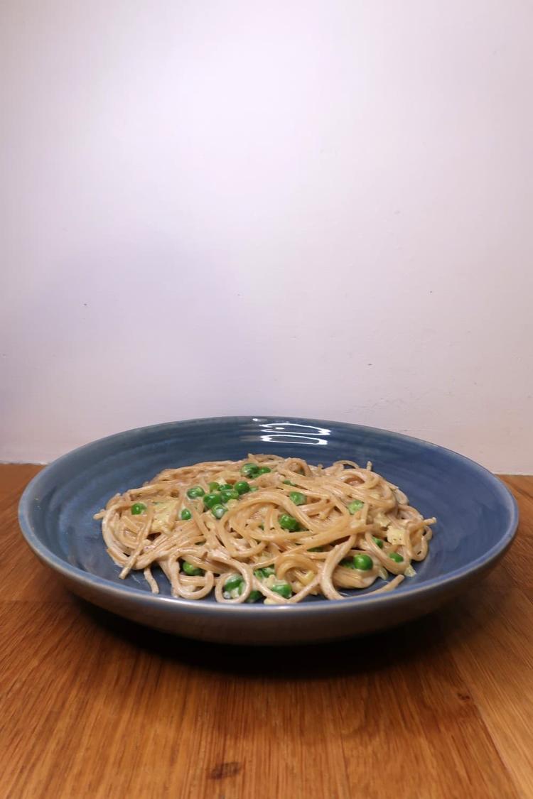 Vegansk kremet pasta