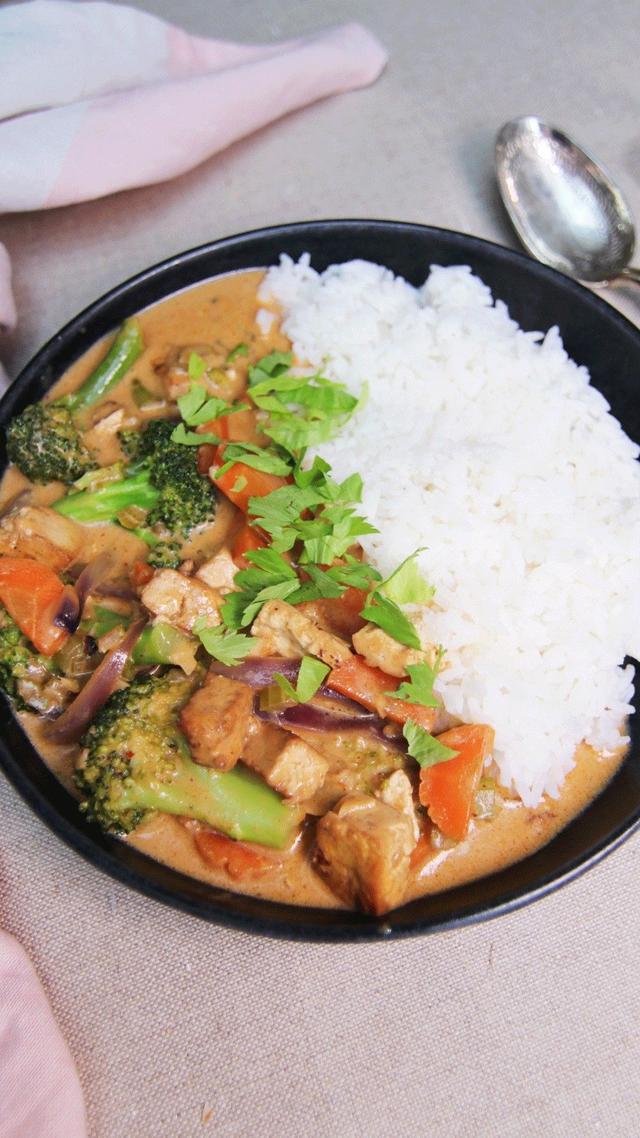 Red Curry with Tofu