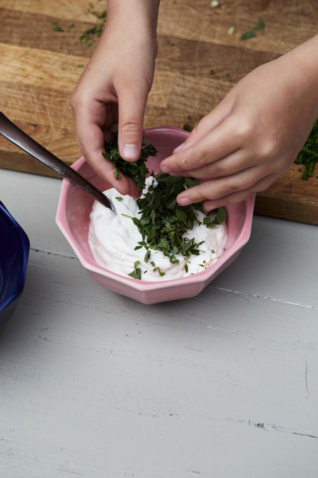 Yoghurtdressing med urter