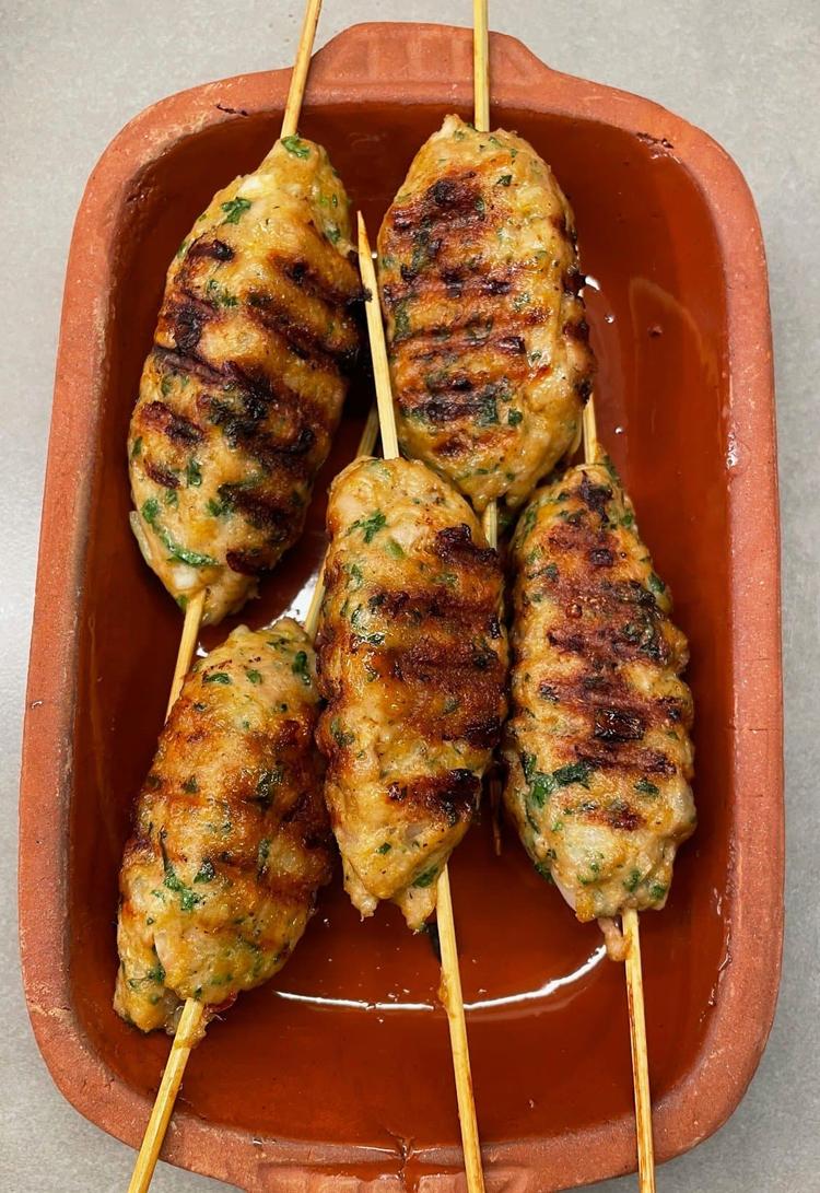 Grillet kylling Köfte