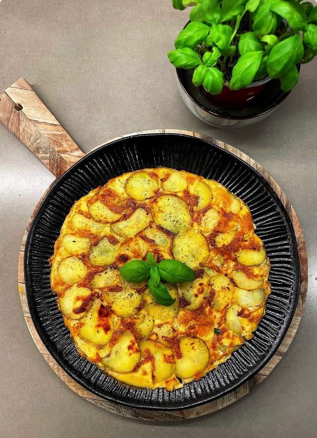 Potetomelett tortilla