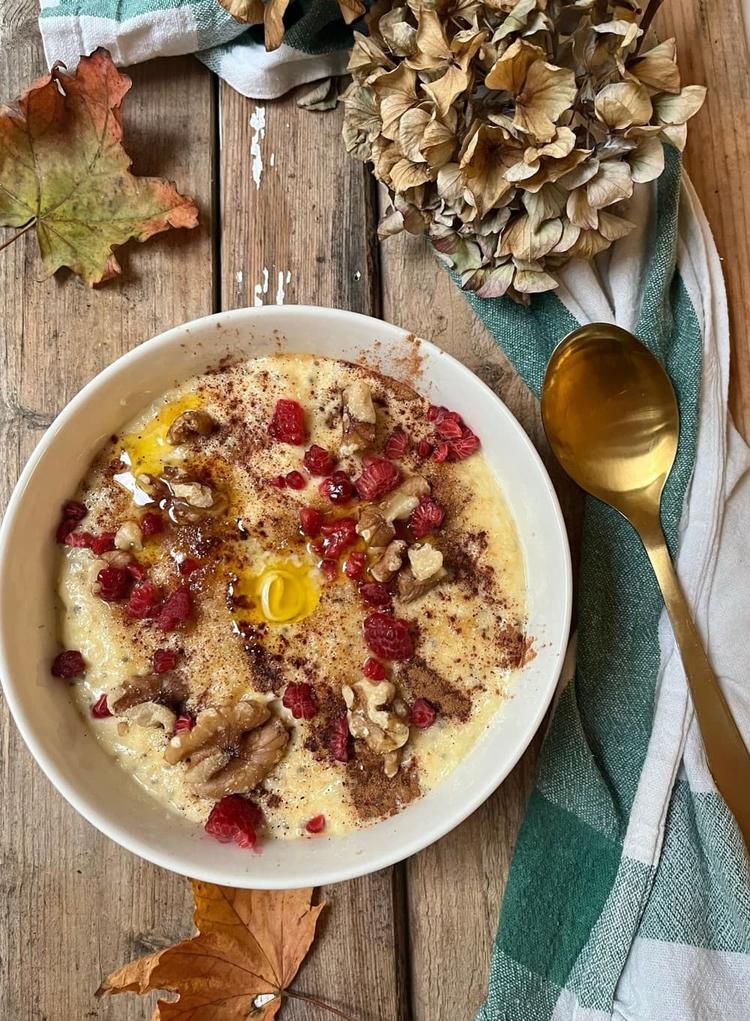 Mandel- og chiagrøt