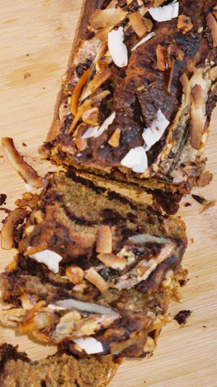 Marmorert bananbrød 🤎