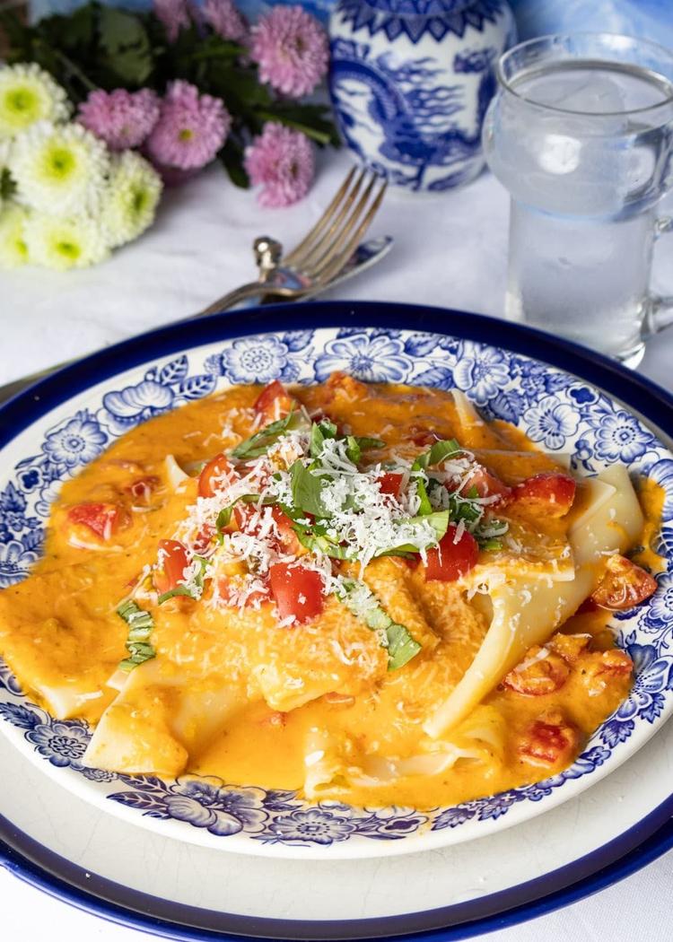 Leftover Tomato Soup Pasta