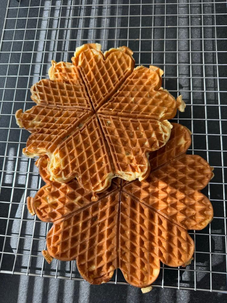 Sunnere vafler med gresk yoghurt