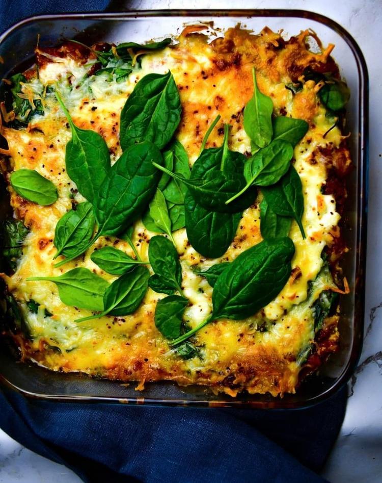 Søtpotetlasagne