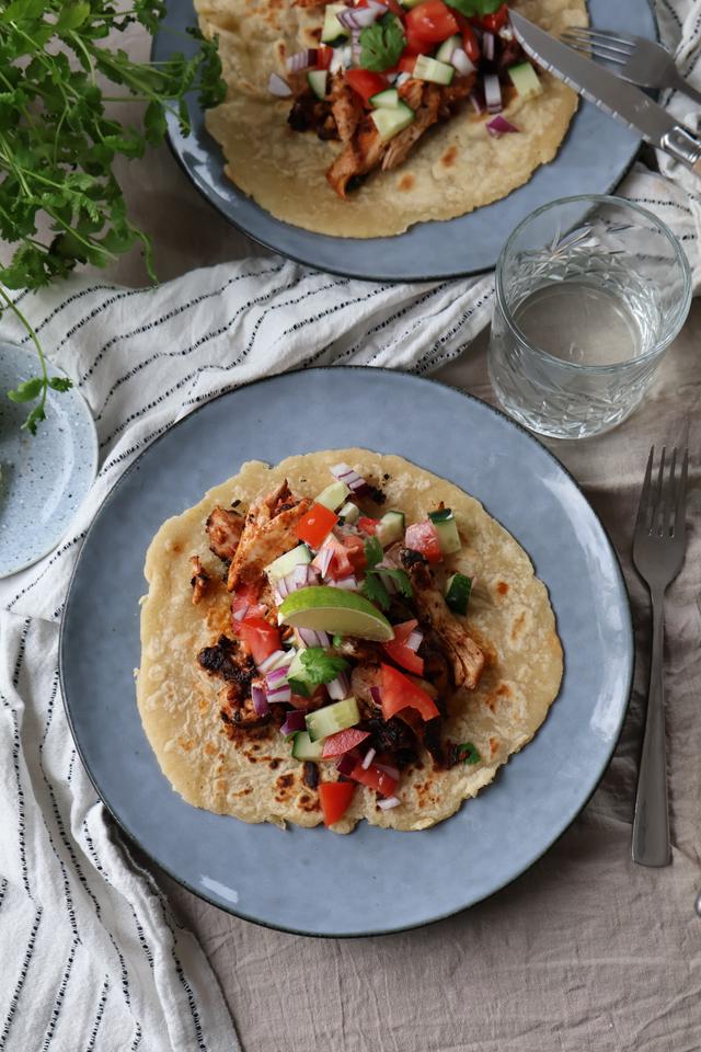 02/01 Tikka wrap med raita