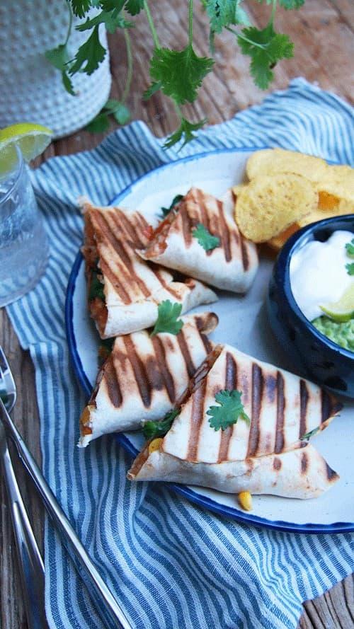 Grillet burrito