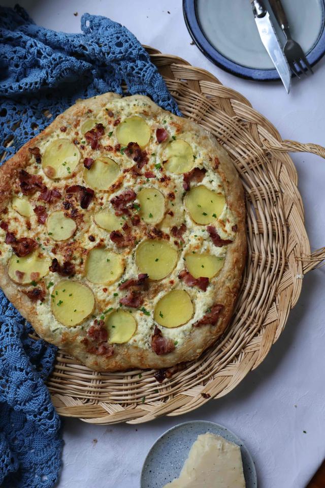 18/03 Hvit potetpizza