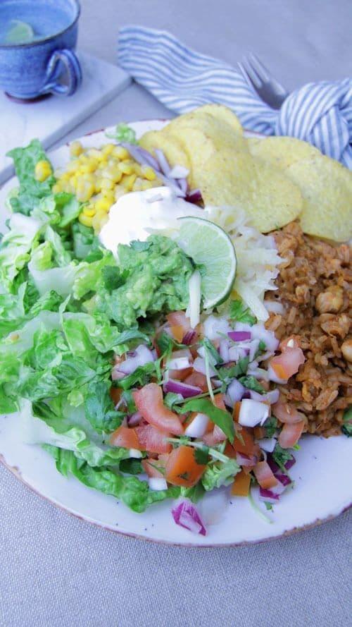 Burritotallerken