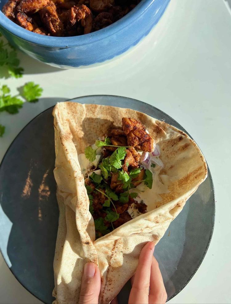 Tikka wrap
