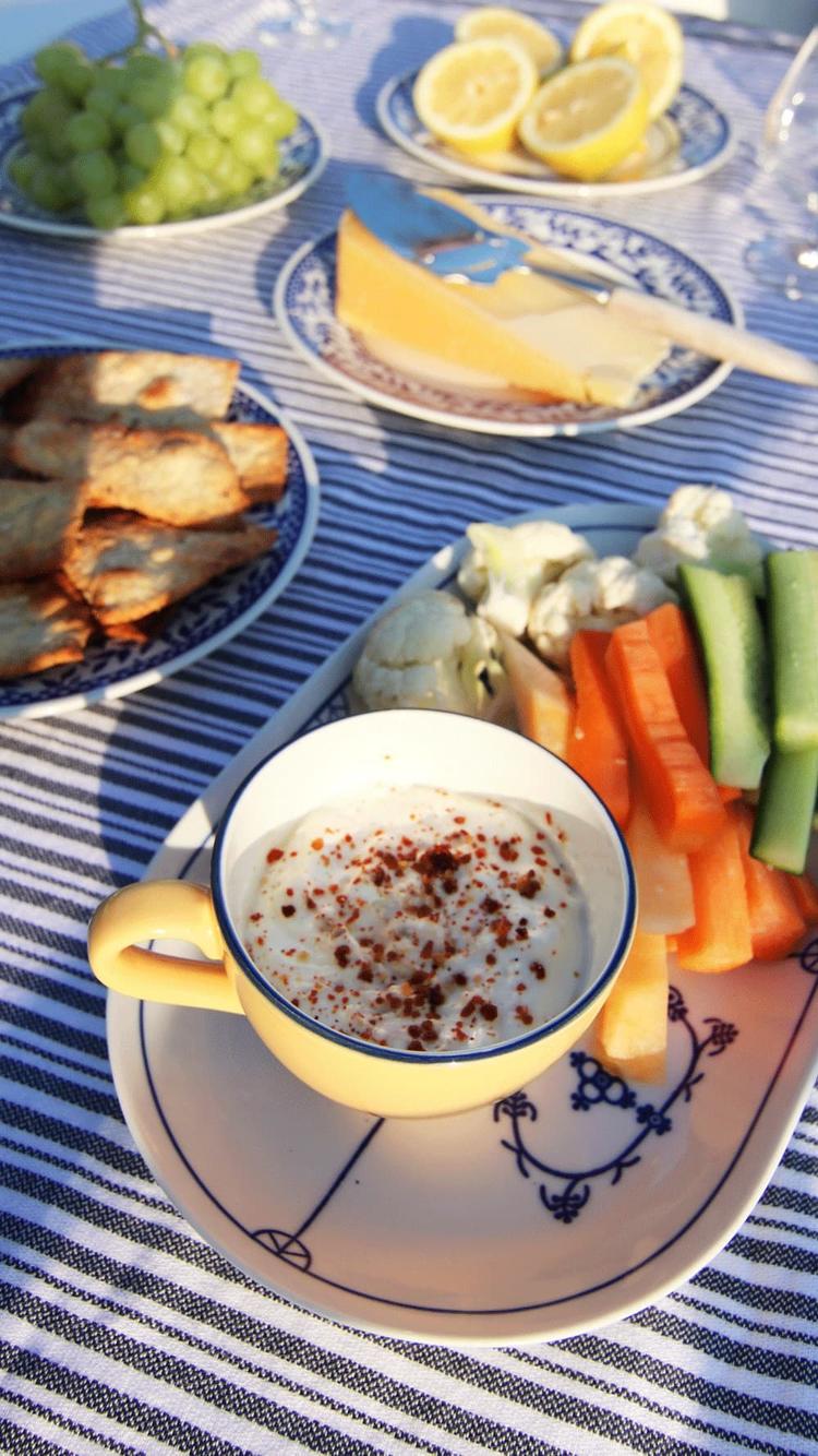 Enkel og smakfull dip til grønnsaker
