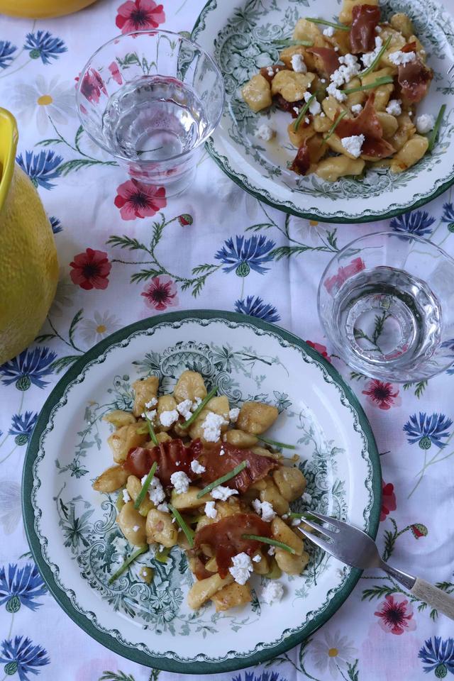 13/04 Gnocchi med purre og feta