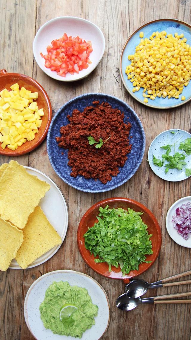 Vegansk taco