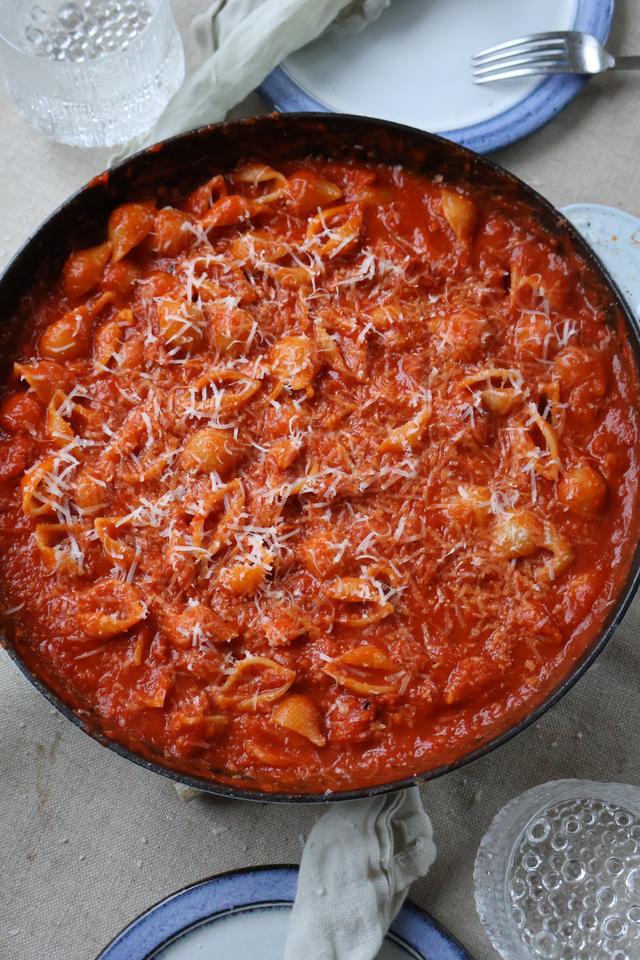 08/03 Pasta med chorizo