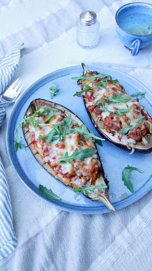 Stuffed Aubergine