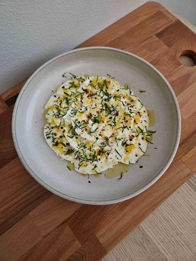 Marinert mozzarella
