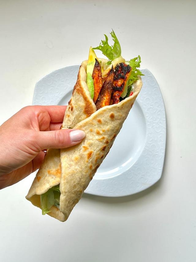 Søtpotet wraps
