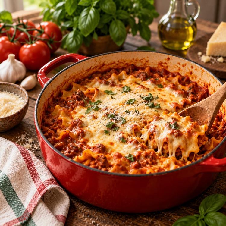 One-pot lasagne