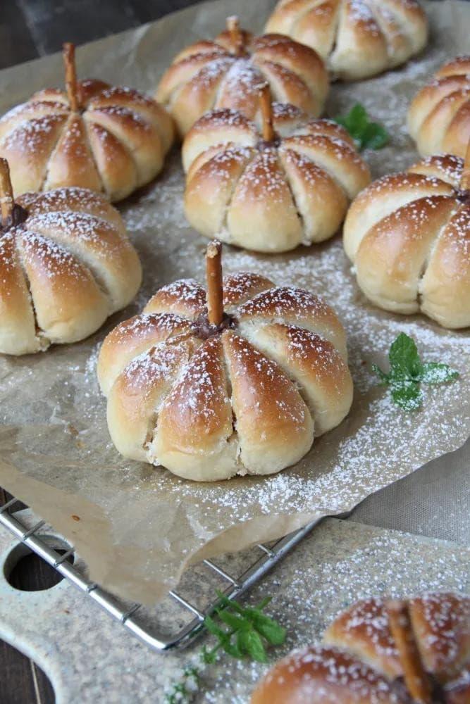 Japanese Milk Buns with Chocolate