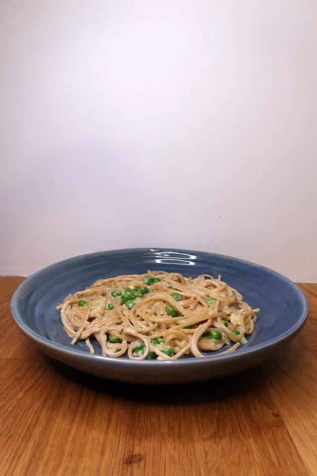 Vegan creamy pasta